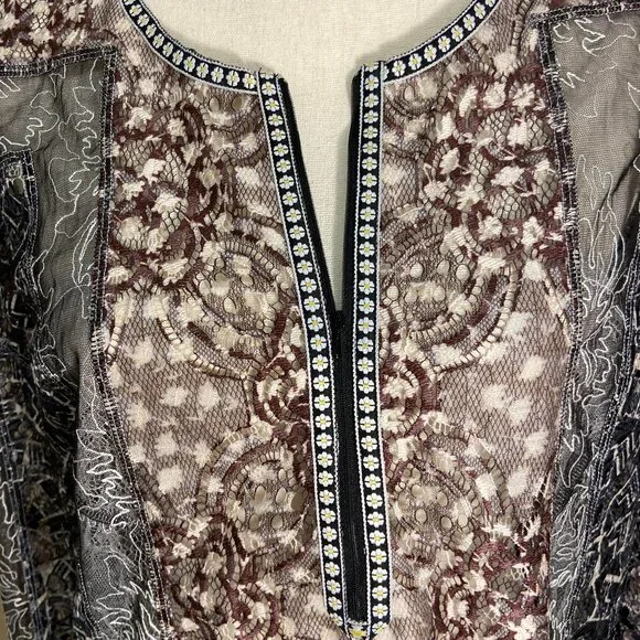 BYRON LARS LACE TOP NWT - Picture 4 of 8